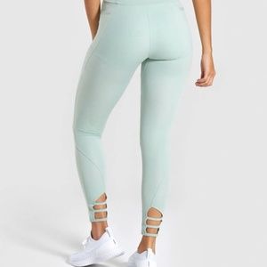 Gymshark Poise Leggings (mint green)
